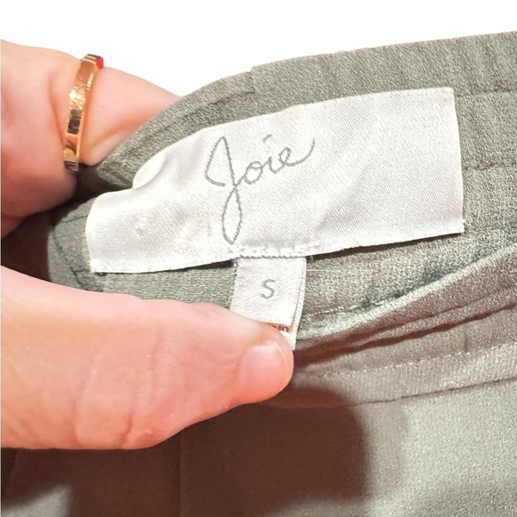 Joie olive green joggers with elastic waist. Size small. - Picture 3 of 3
